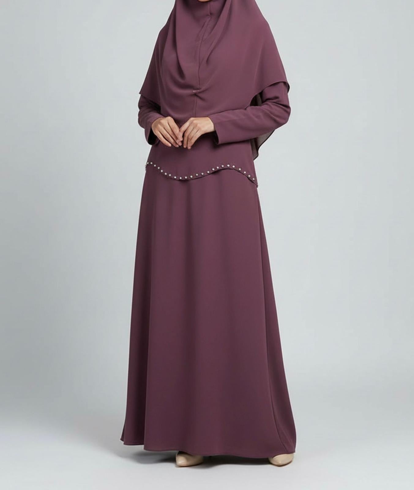 Elegant Straight Draped Dress