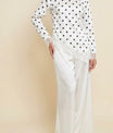 The Polka Satin Set