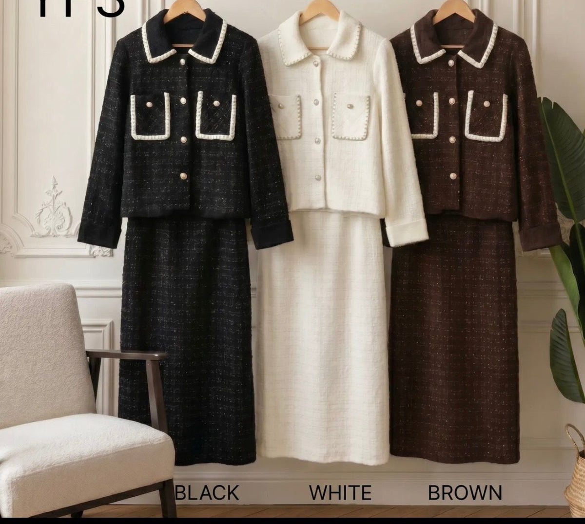 Frosted Muse Skirt Coord Set