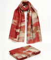 Brush Stroke Cotton Blend Hijab