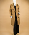 Nocturne Veil Trench Coat