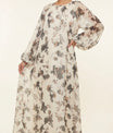 Faded Floral Dress