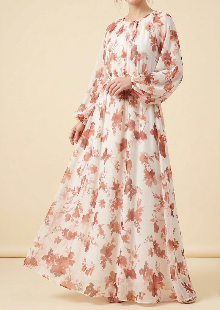 Faded Floral Dress