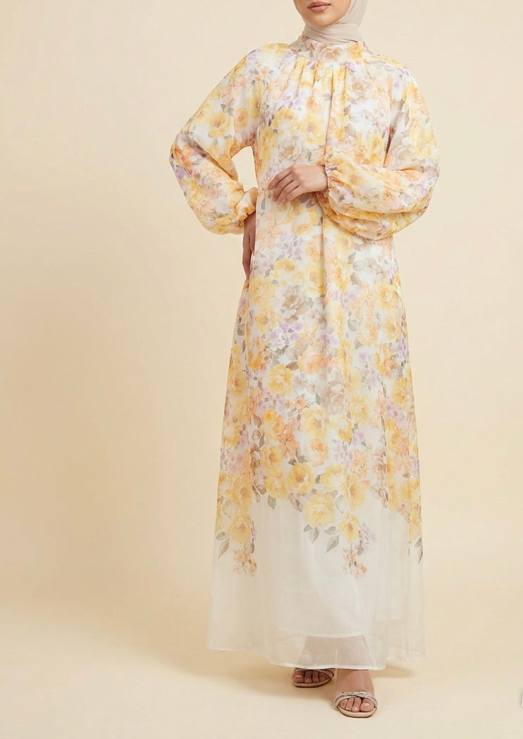 Floral Canvas Dress