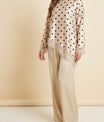 The Polka Satin Set