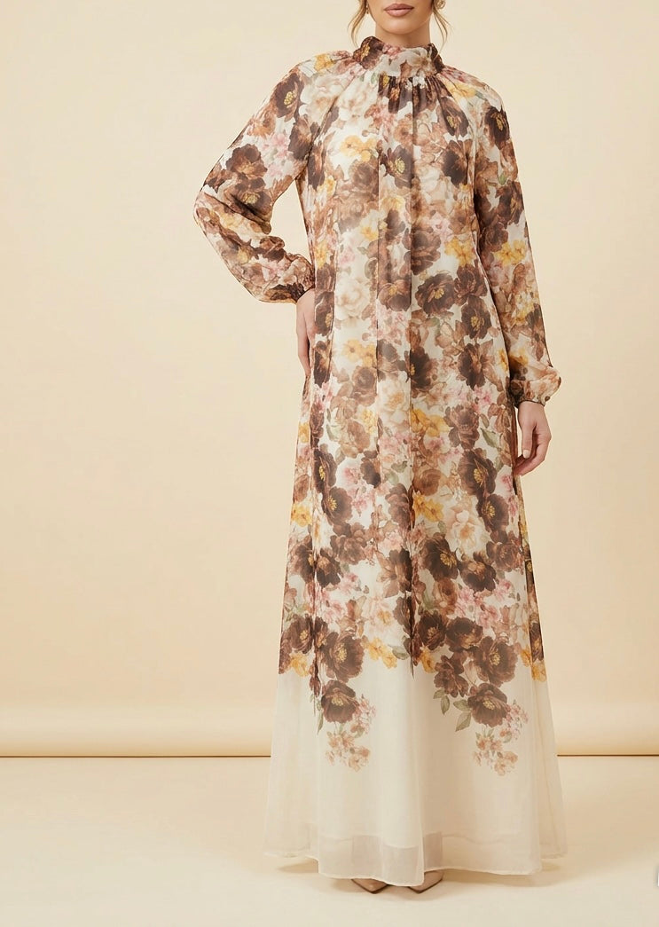 Floral Canvas Dress