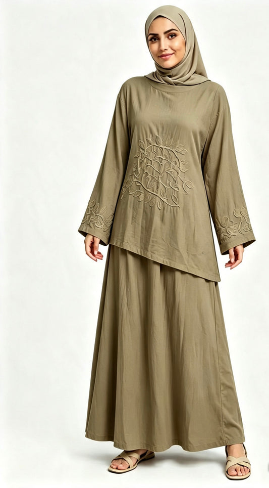 Breeze & Bloom Skirt Set