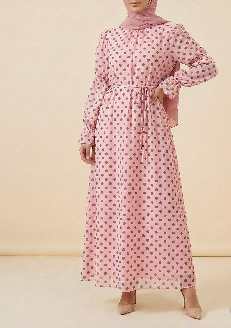 Polka Flow Dress
