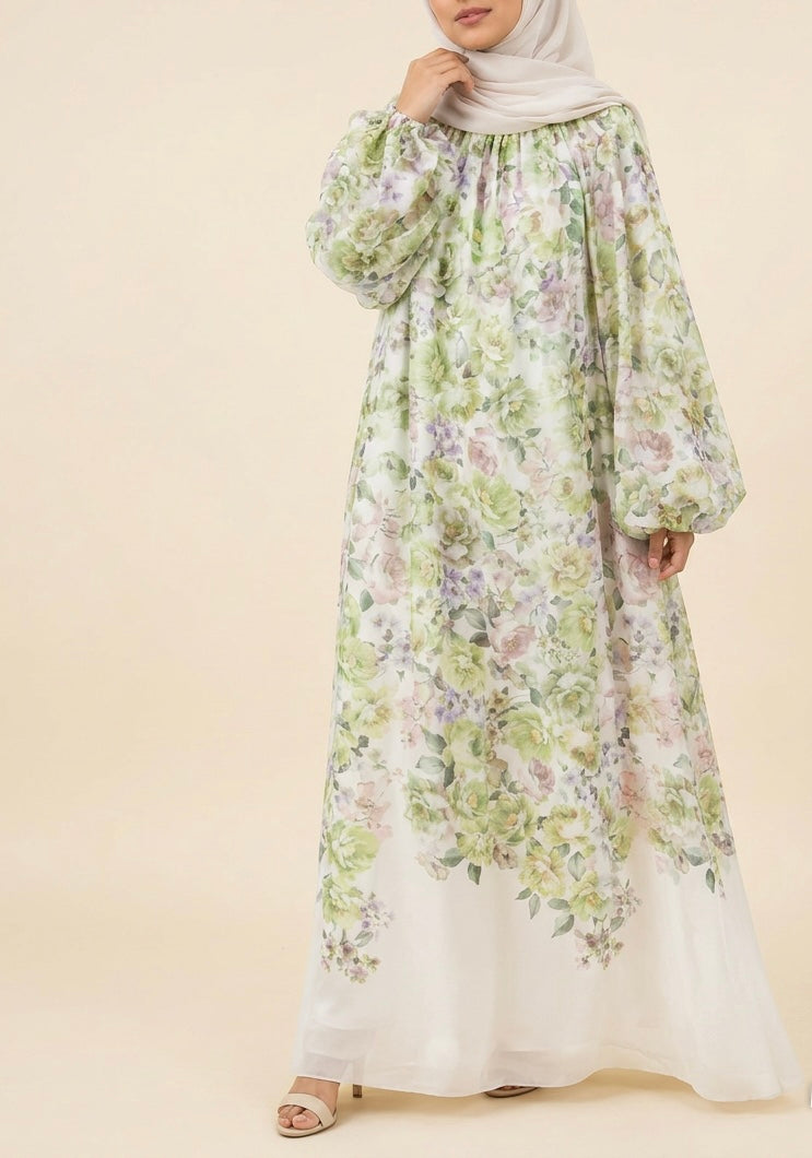 Floral Canvas Dress