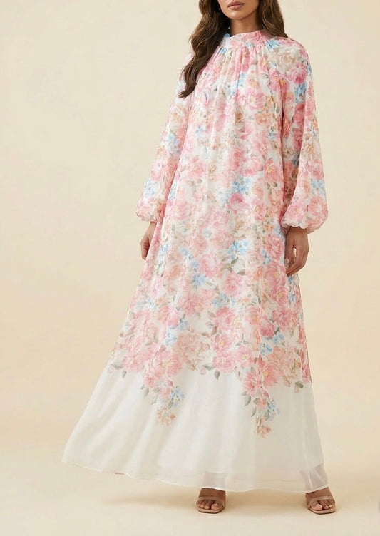 Floral Canvas Dress