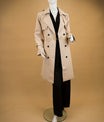 Nocturne Veil Trench Coat