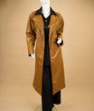 Lowkey Leather Trench Coat