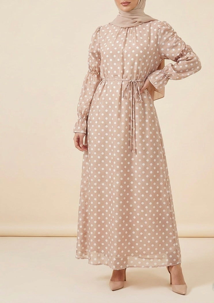 Polka Flow Dress