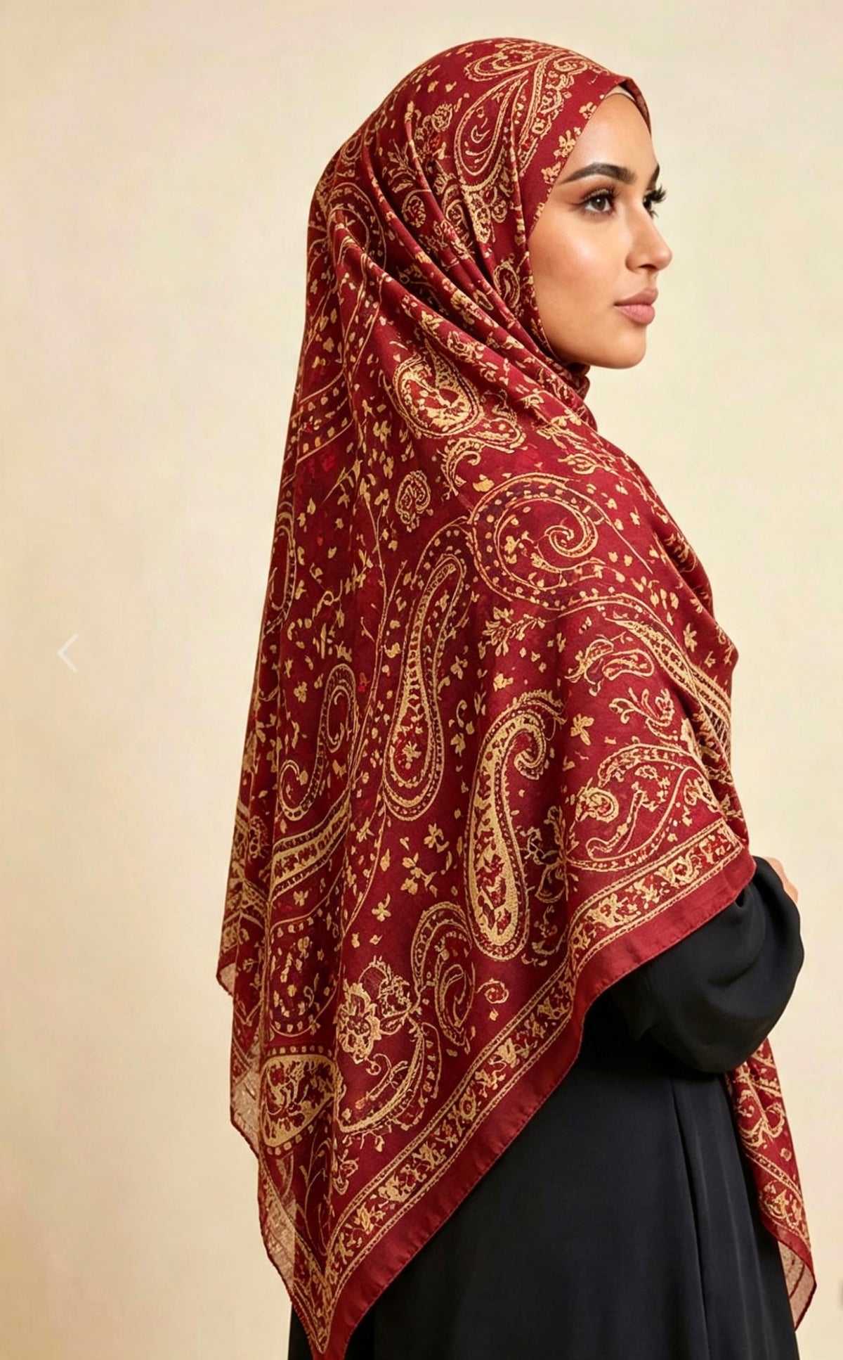Paisley Print Hijab