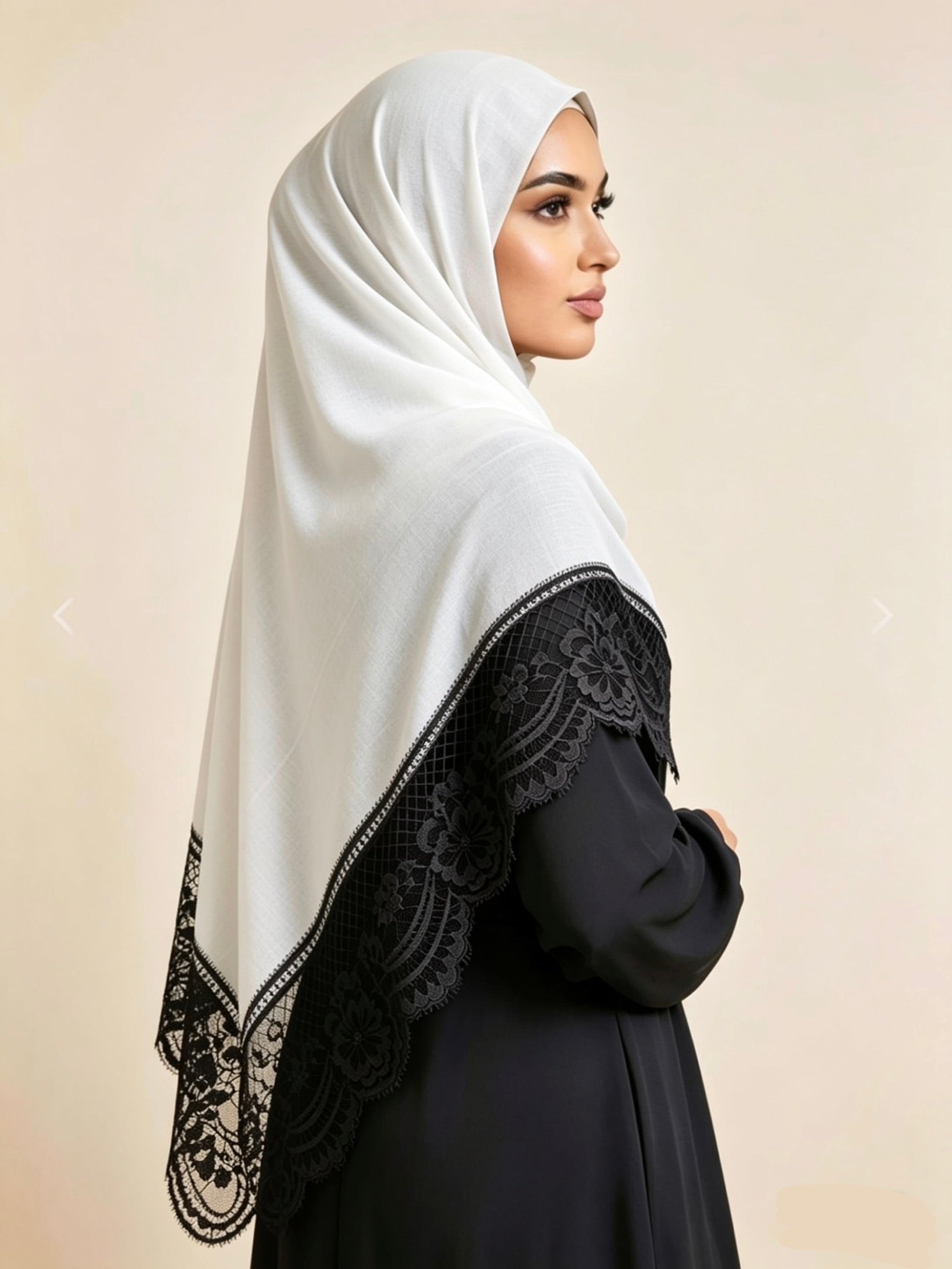 Lace Modal Hijab