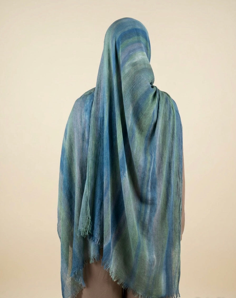 Rayon Marble Print Hijab
