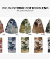Brush Stroke Cotton Blend Hijab