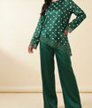 The Polka Satin Set