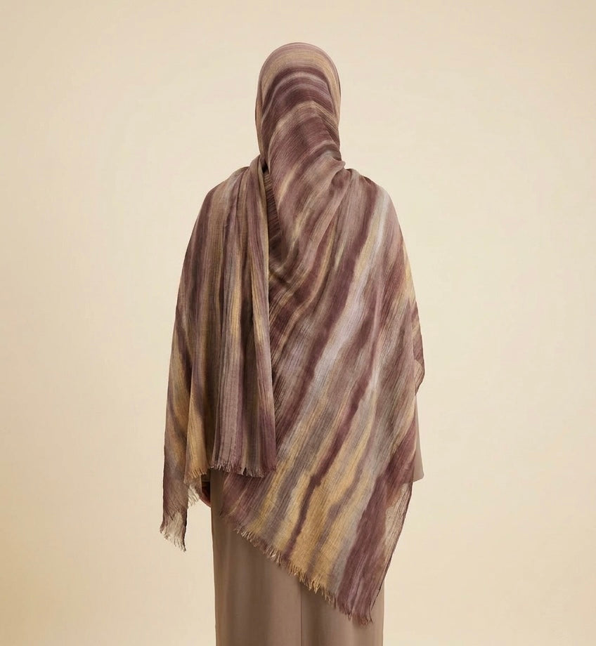 Rayon Marble Print Hijab