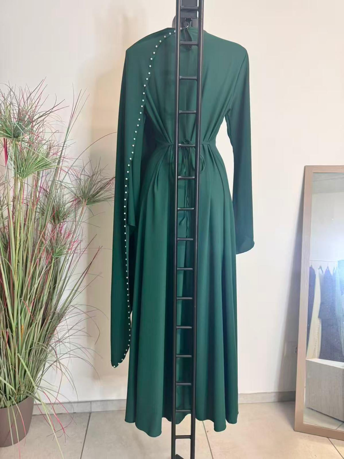 Twilight Cross Draped Dress