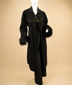 Dustfall Feather Trench Coat