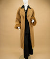 Dustfall Feather Trench Coat