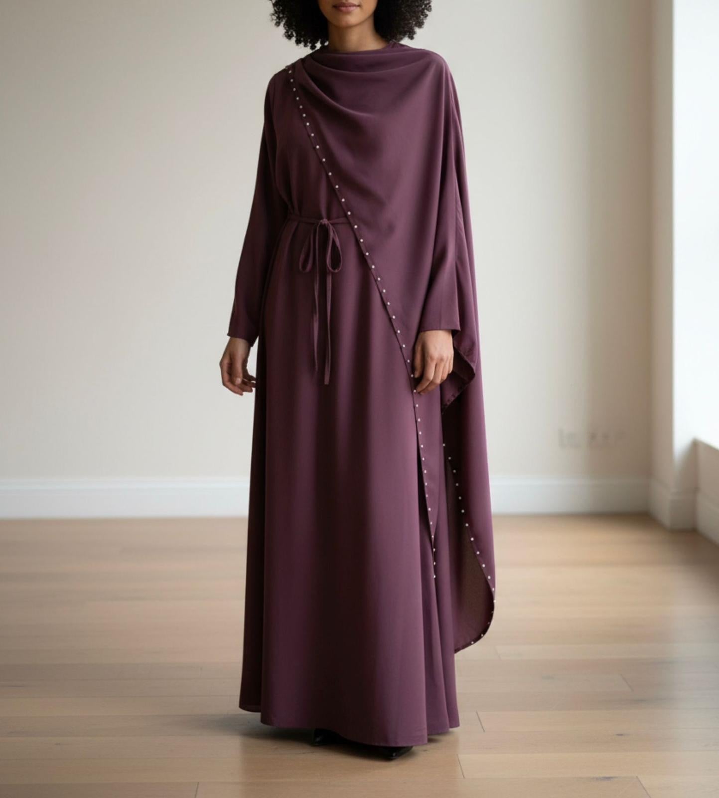 Twilight Cross Draped Dress