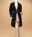 Nocturne Veil Trench Coat