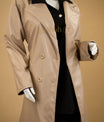 Lowkey Leather Trench Coat