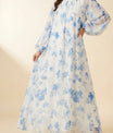 Faded Floral Dress