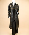Lowkey Leather Trench Coat