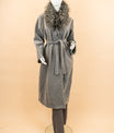 SnowCrown Fur Neck Coat