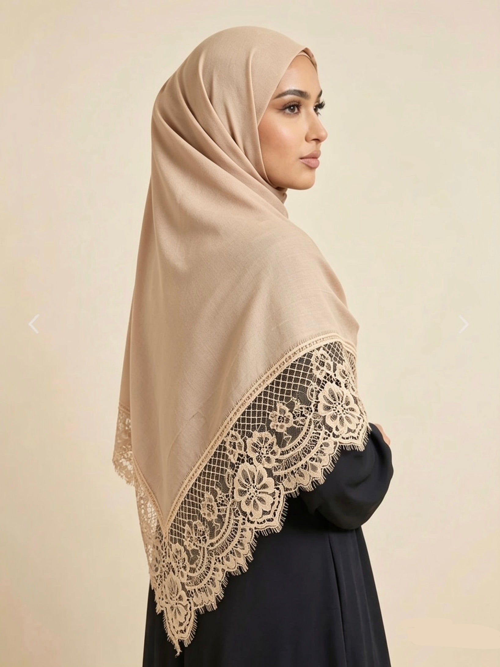Lace Modal Hijab