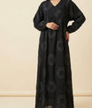 Aura Embossed Bloom Dress