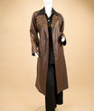 Lowkey Leather Trench Coat