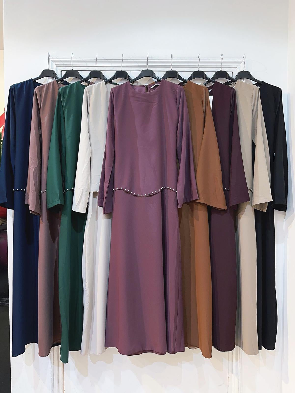 Elegant Straight Draped Dress