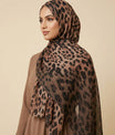 Leopard Print Hijab