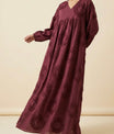 Aura Embossed Bloom Dress