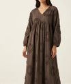 Aura Embossed Bloom Dress