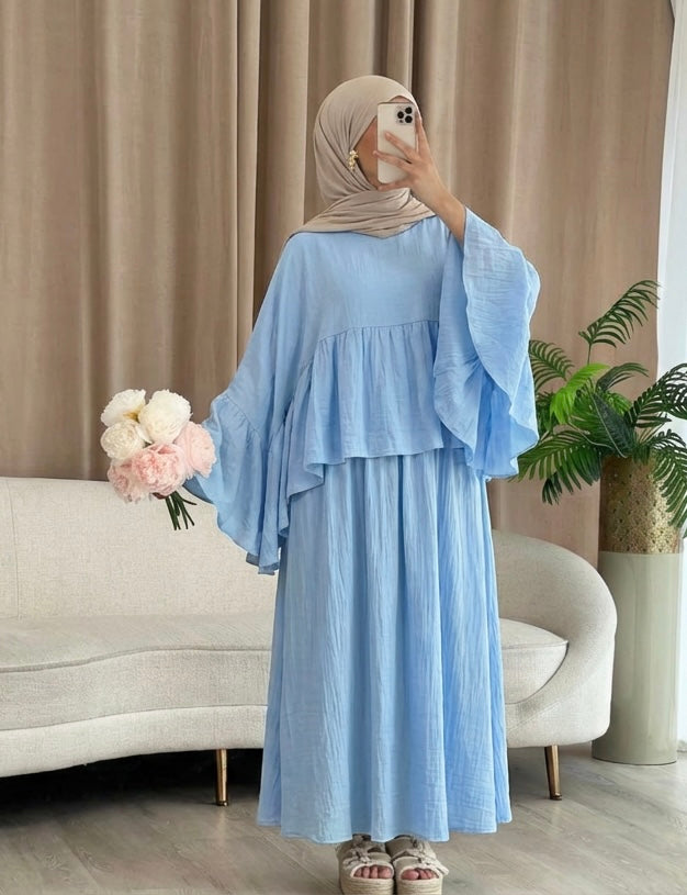 Summer Butterfly Skirt Coord Set