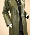 Lowkey Leather Trench Coat