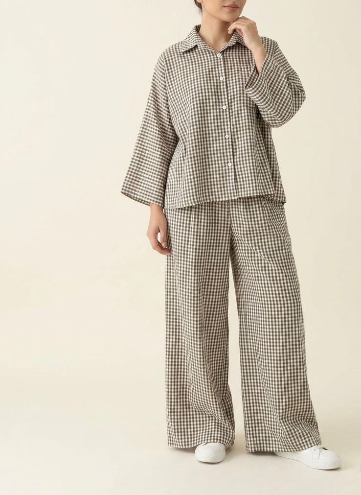 Gingham Print Set