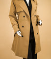 Nocturne Veil Trench Coat