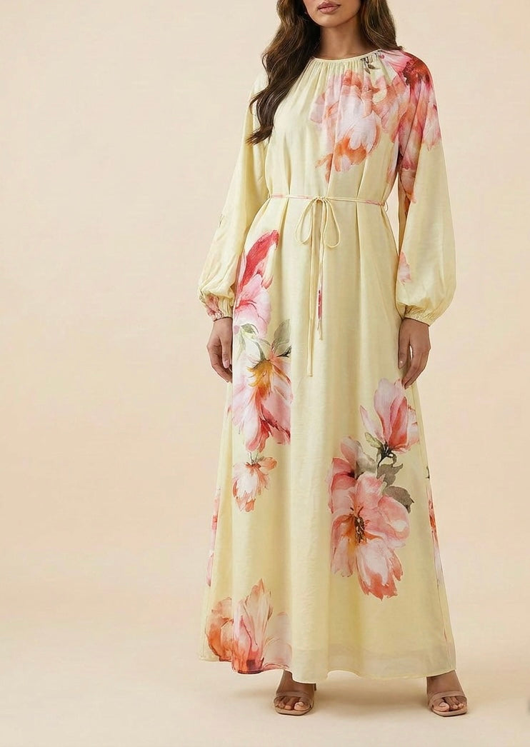 Floral Palette Dress