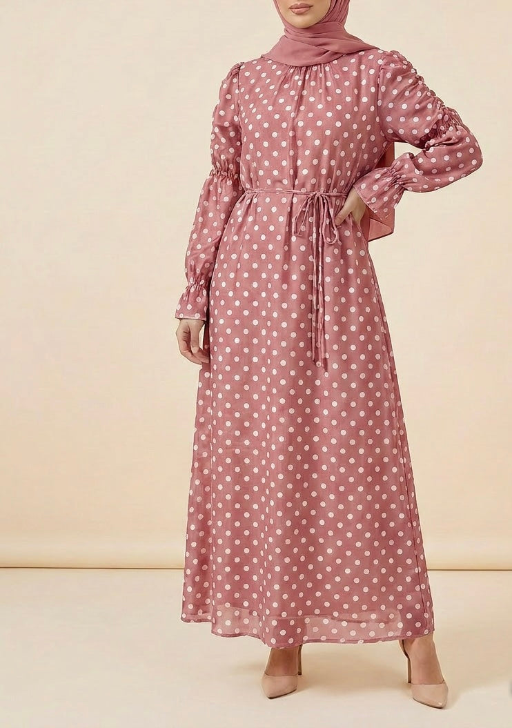 Polka Flow Dress