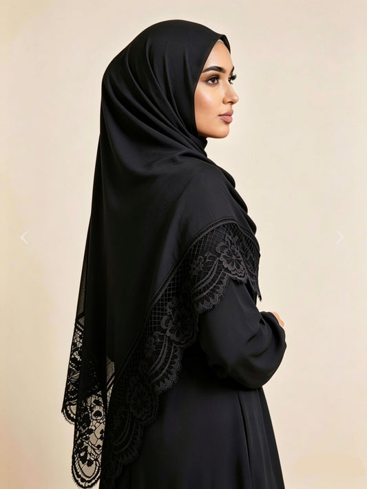 Lace Modal Hijab