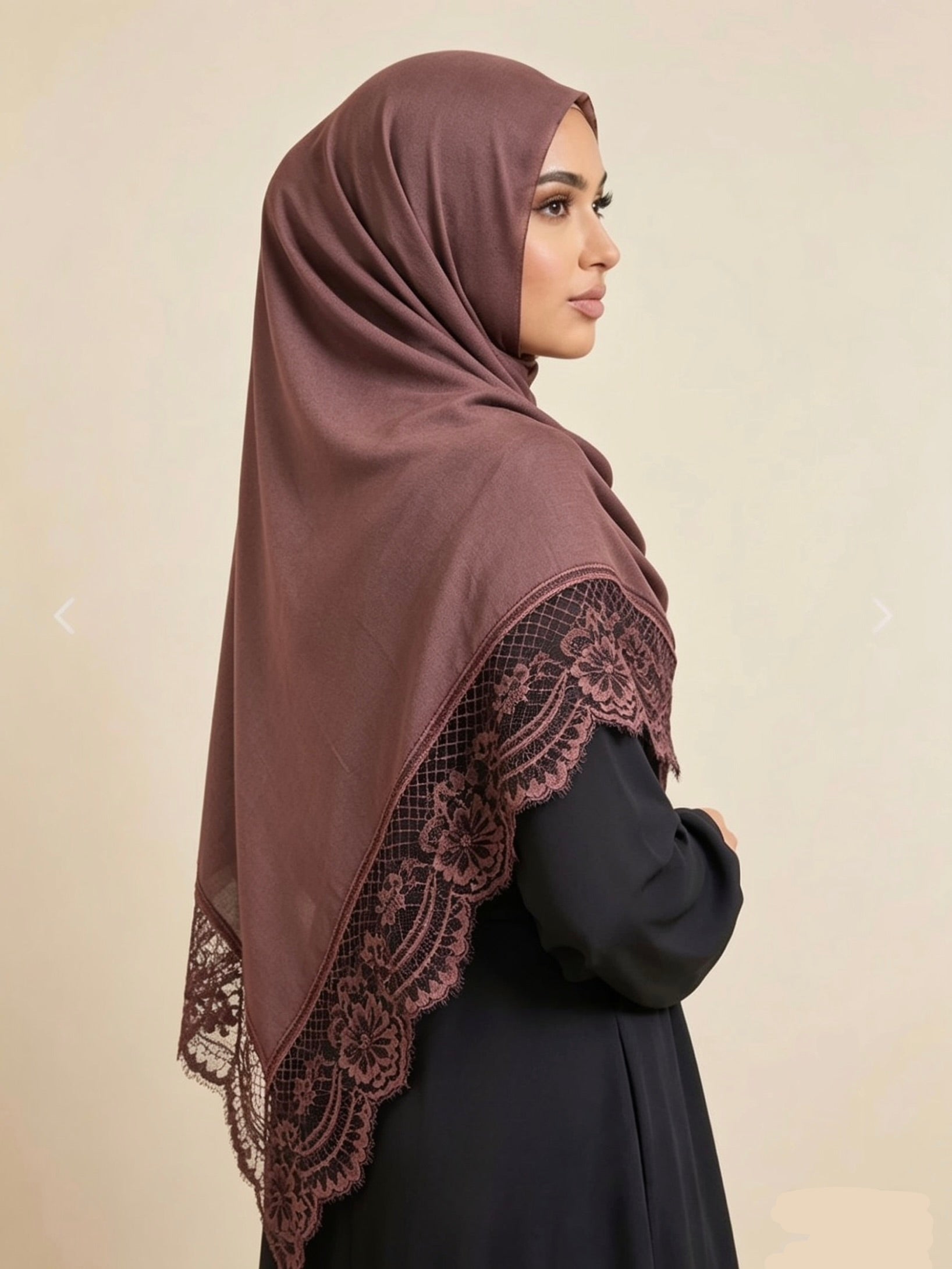 Lace Modal Hijab