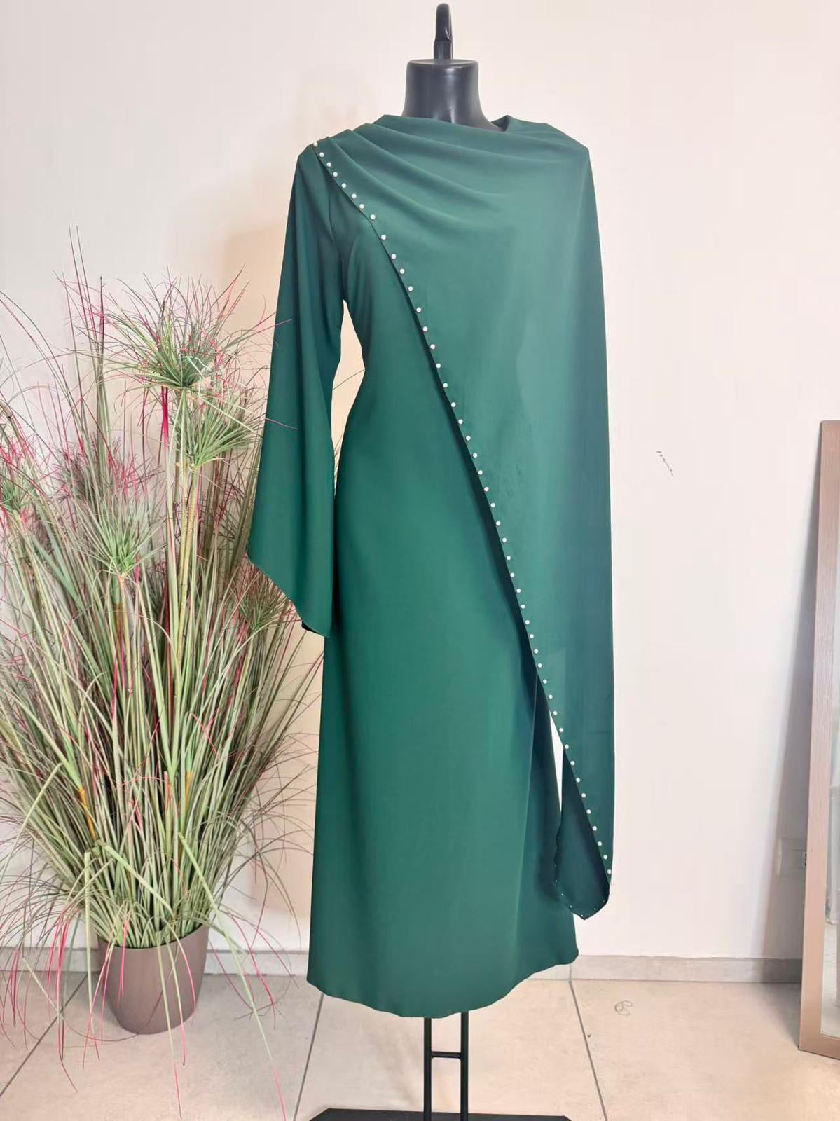 Twilight Cross Draped Dress