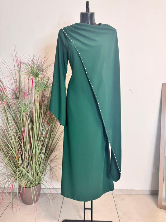 Twilight Cross Draped Dress