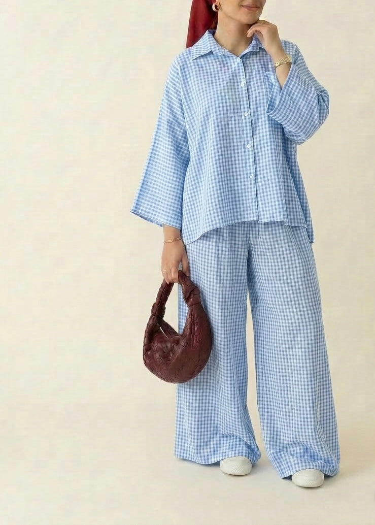 Gingham Print Set